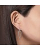 Gabriel & Co. Diamond Teardrop Leverback Earrings